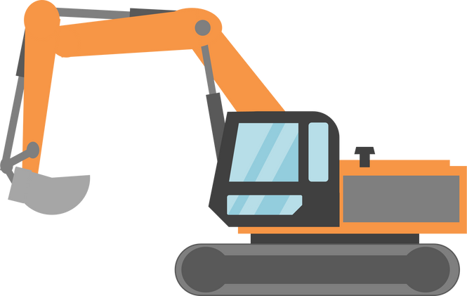Illustration of an Excavator
